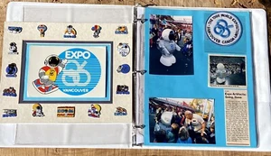 Expo 86 Pins Ticket Patch Ernie Astronaut AI Vancouver BC Souvenirs RARE - Picture 1 of 13