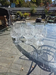 Schott Zwiesel Tango Crystal Brandy Cognac Glasses Vertical Cut Set Of 6 - Picture 1 of 21