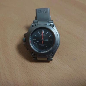 CASIO G-SHOCK MRG-120T Titanium Men Watch Wristwatch Silver Analog Tested work - Picture 1 of 2