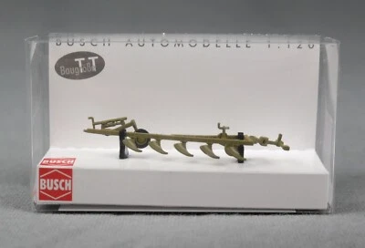BUSCH 8716 TT 1:120 - Pflug, grün - NEUWARE! - Bild 1 von 4