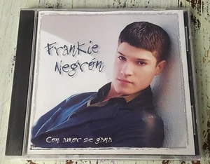NM Frankie Negron – Con Amor Se Gana (1997) WeaCaribe – 18730-2 CD, US - Picture 1 of 3