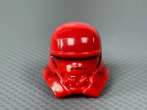 LEGO Star Wars Minifigure Sith Jet Trooper Casco Rosso Episodio 9 - Foto 1 di 6