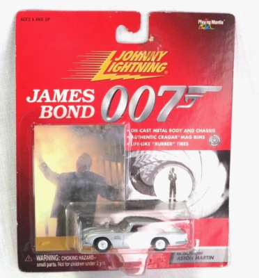 Johnny Lightning James Bond 007 Goldfinger ASTON MARTIN Diecast Metal Car NEW!! - Image 1 of 4