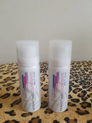 2 Sebastian Color Ignite MULTI TONE Hair Color Conditioner 1.65 oz New - Image 1 of 3