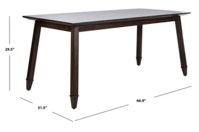 Mesa de jantar retangular Safavieh Brayson, preço reduzido 2172720404 DTB5000B - Imagem 1 de 4