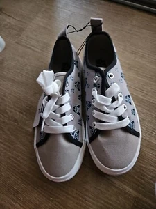 Ground Up Disney Star Wars Darth Vader Kids Size 3 Canvas Sneakers Tie New - Picture 1 of 24