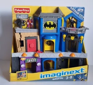 Fisher Price Imaginext DC Super Friends Batman Gotham City Bruce Wayne Joker - Picture 1 of 9
