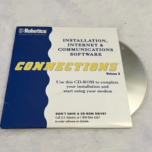 USRobotics Connections Volume 3 Installation, Internet & Communications CD-ROM - Picture 1 of 9