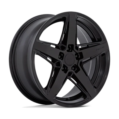 Rueda negra mate 18x8 Nicho M269 Teramo 5x120 (40 mm) Foto 1 de 4