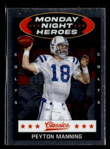 2021 Panini Classics #MNH-3 Peyton Manning Monday Night Heroes - Picture 1 of 2