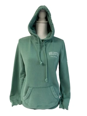 Hollister Women’s Juniors Hoodie-Size Small-Aqua-Long Sleeve-Drawstrings - Image 1 of 4