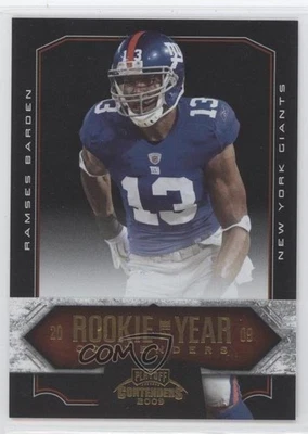 2009 Playoff Contenders Rookie of the Year Gold /100 Ramses Barden #2 RC - Image 1 of 2