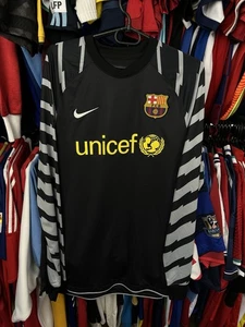 BARCELONA 2010 2011 GOALKEEPER FOOTBALL SHIRT SOCCER JERSEY NIKE sz M Muller #1 - Picture 1 of 7