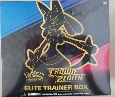 Pokemon TCG CROWN ZENITH ETB 2023 Elite Trainer Box - Sealed Brand New With Tear - Image 1 of 4