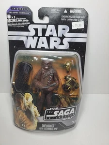 Star Wars The Saga Collection Saga 2 Chewbacca with Electronic C-3PO b14 - Picture 1 of 3