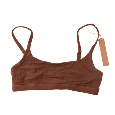 SKIMS Fits Everybody Scoop Neck Bralette Bra BR-SCN-2025, Color Jasper, Size XS - Image 1 of 4