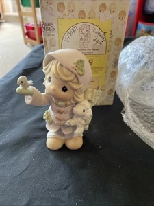 2000 Precious Moments The Future Is In Our Hands" 730068 Figur Schaf - Bild 1 von 4