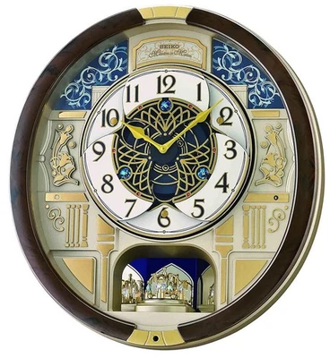 Seiko Special Collector Edition Melodies in Motion Clock with Swarovski Crystals - Image 1 of 4