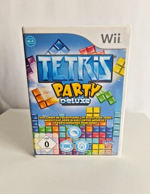Tetris Party Deluxe • Nintendo Wii • Komplett m. Anleitung - Puzzle Spiel ✔️ - Bild 1 von 4