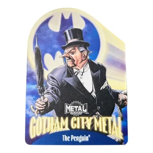 The Penguin P2025 UD Skybox Metal Universe Batman GOTHAM CITY METAL Karte GM10  - Bild 1 von 12