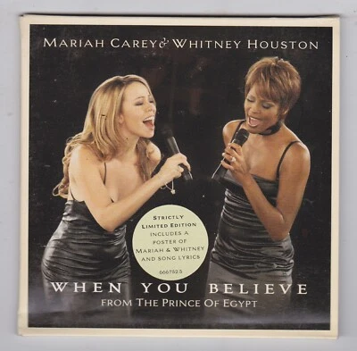 Mariah Carey & Whitney Houston When You Believe CD2 Limited Edition Single - Image 1 of 2