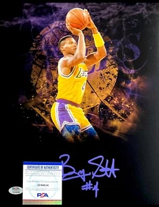 Byron Scott LA Lakers “Showtime” Autographed 11x14 Photograph *PSA* - Picture 1 of 3
