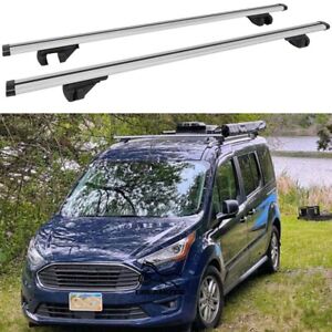 For Ford Transit Connect 53" Car Roof Top Crossbar Rack Alu Luggage Carrier Rack