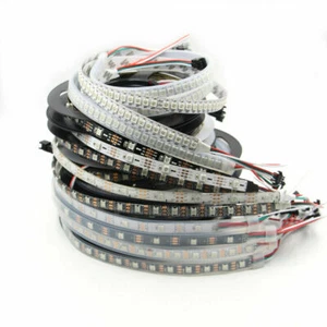 WS2812B Strip Light 5050 RGB 1m 5m 30/60/144 LEDs IC Individual Addressable DC5V - Picture 1 of 17