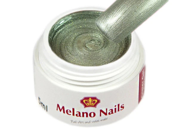 Colour Metallic UV Gel Made in Germany 5ml Ice Silver