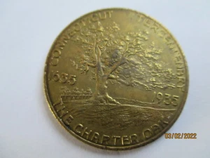 USA Gedenkmedaille Connecticut Tercentenary datiert 1935 (32 mm) - Bild 1 von 4