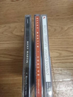 Ricky Martin CD SET x3  【Sound Loaded】【Vuelve】 etc Album set（Used item）Ｓ07078 - Image 1 of 4