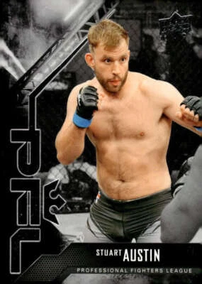 Stuart Austin RC 2022 Upper Deck Professional Fighters League #17 ROOK ID:131743 - Image 1 of 2