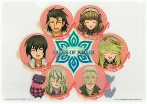 clear file folder Tales of Xillia Jude Milla Maxwell Elise Lutas Leia Rolando - Picture 1 of 2