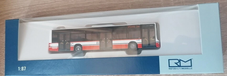 Rietze 72726 - 1/87 Man Lione ´ S City Bus Città Frauenfeld (Ch) - Nuovo - Immagine 1 di 1