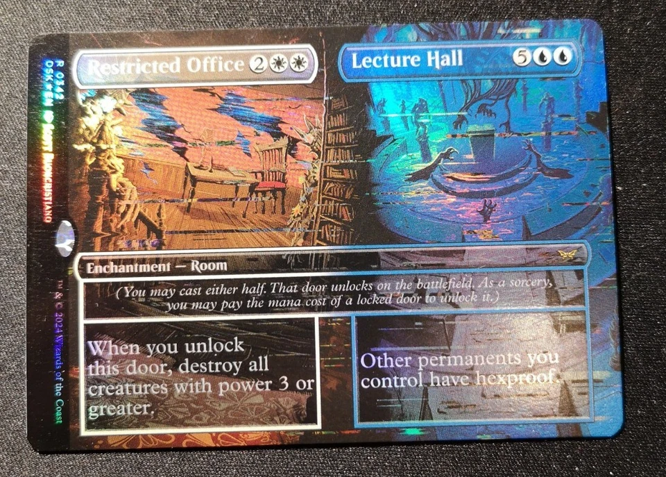 Restricted Office / Lecture Hall - Foil -Borderless - DSK - MTG - EN - NM - 0342 - Image 1 of 1
