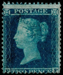 SG34, 2d blue plate 5, LC14, M MINT. Cat £2800. - Picture 1 of 1