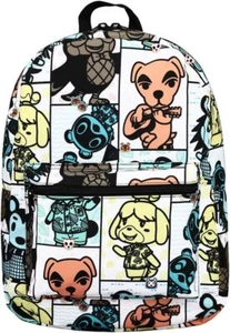 Animal Crossing Online Video Game Tile Print Sublimated Laptop Backpack - Picture 1 of 6