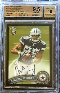 POP3 2011 TOPPS CROMO NERO AUTO RIFRATTORE DEMARCO MURRAY 21/25 BGS 9,5 10  - Foto 1 di 9