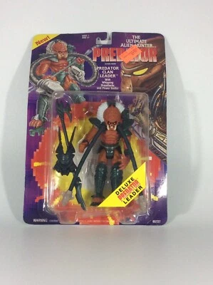 :1994 Kenner Predator Series 1: Predator Clan Leader Vintage Action Figure (MoC) - Image 1 of 2