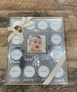 Carter's Child Of Mine  "First Year" Picture Frame (Holds 13 Photos) New In Box - Picture 1 of 4