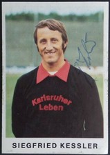 Siegfried Kessler Karlsruhe SC Bergmann Bundesliga 1975/76 No.350 Unglued 