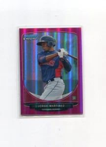 2013 Bowman Chrome Magenta Refractor Jorge Martinez 33/35 - Picture 1 of 1