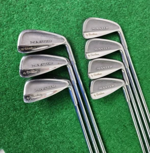 Vintage Macgregor Master By Nicklaus 4-PW Iron Set Nice RH Stiff Multistep Steel - Picture 1 of 16