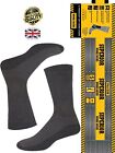10x Ultimate Men's Grey Thermal Winter Thick Warm Work Boot Socks Size UK 6-11