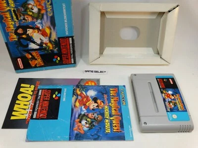 THE Magical Quest Starring Mickey Mouse Topolino super nintendo Snes Komplette - Bild 1 von 4