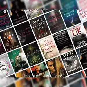 Lot of 10 Hardcover Thrillers Suspense Bestsellers - FREE SHIPPING - Picture 1 of 5