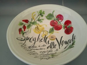 Ceramica Cuore Italy Spaghetti Vongole ciotola da portata grande - Foto 1 di 6