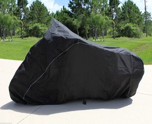 HEAVY-DUTY BIKE MOTORCYCLE COVER HARLEY DAVIDSON ROAD KING FLHRI - Picture 1 of 1