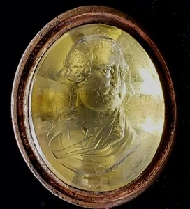 Antique US President George Washington Intaglio Armorial Wax Seal Document Stamp - Picture 1 of 22