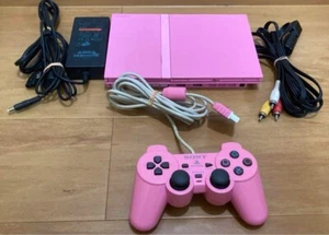 Sony PlayStation 2 SCPH-77000 Slim Pink Limited Edition Console Set - Picture 1 of 4